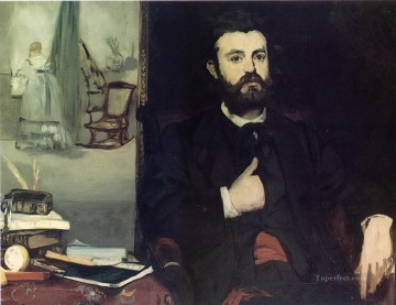 Retrato de Zacharie Astruc Eduard Manet Pinturas al óleo